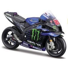MAISTO YAMAHA M4 VZR FABIO QUARTARARO BLACK/BLUE 1:18