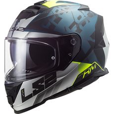 LS2 HELMETS LS2 FF800 STORM SPRINTER M.BLACK SILVER COBALT