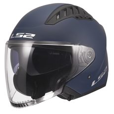 LS2 HELMETS LS2 OF600 COPTER II SOLID MATT NAVY BLUE-06