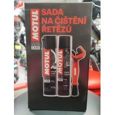 MOTUL SADA NA ČIŠTĚNÍ ŘETĚZU C2+ C1 + KARTÁČ NA ŘETĚZ