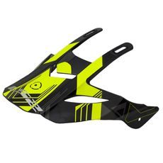 LS2 HELMETS LS2 PEAK MX436 TRIGGER BLACK HI-VIS YELLOW