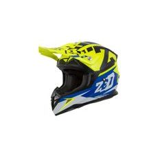 ZED PŘILBA DĚTSKÁ X1.9D TARGA BLUE/YELLOW FLUO/BLACK/WHITE