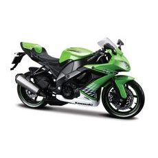 MAISTO KAWASAKI ZX-10R NINJA GREEN/WHITE 1:18