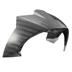 LS2 HELMETS LS2 FF805 SPOILER MATT CARBON FOR FIM VERSION