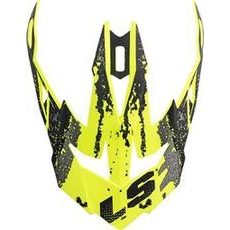 LS2 HELMETS LS2 MX470 PEAK CLAW MAT HI VIS YELLOW
