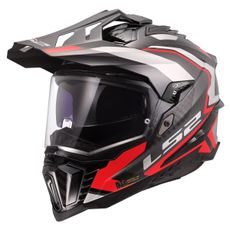 LS2 HELMETS LS2 MX701 EXPLORER C FRONTIER II RED-06