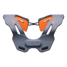 BIKE-IT CHRÁNIČ KRČNÍ PÁTEŘE ATLAS VISION ANTI-KOMPRESNÍ LÍMEC+ CHRÁNIČ HRUDNÍKU DOSPĚLÝ ORANGE/GREY