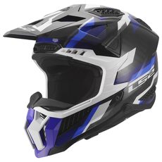 LS2 HELMETS LS2 MX703 X-FORCE PHANTOM BLUE WHITE-06