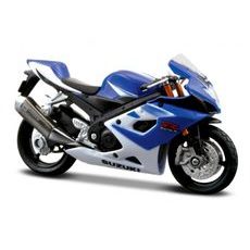 MAISTO SUZUKI GSX-R 1000 BLUE/WHITE 1:18