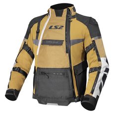 LS2 HELMETS LS2 X-MASTER MAN JACKET SAND BLACK GREY