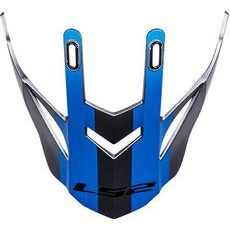 LS2 HELMETS LS2 PEAK MX436 QUARTERBACK MATT TITANIUM BLUE