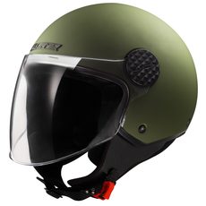 LS2 HELMETS LS2 OF558 SPHERE LUX II SOLID M.MILITARY GREEN-06