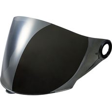 LS2 HELMETS LS2 VISOR OF569 IRIDIUM SILVER