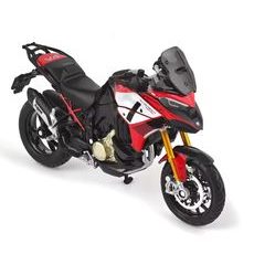 BBURAGO DUCATI MULTISTRADA V4 1:18 BLACK / RED