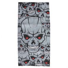 MODEKA NÁKRČNÍK SKULLS GREY