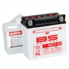 KONVENČNÍ MOTOCYKLOVÁ BATERIE BS-BATTERY BB7L-B2 VČETNĚ BALENÍ KYSELINY