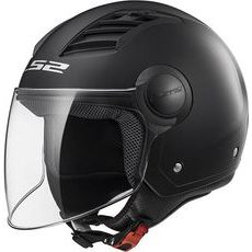 LS2 HELMETS LS2 OF562 AIRFLOW MATT BLACK LONG