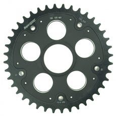 REAR SPROCKET STEALTH WITH ALLOY DISC SUPERSPROX RSA-736_525:40-BLK ČERNÁ 40 ZUBŮ, 520