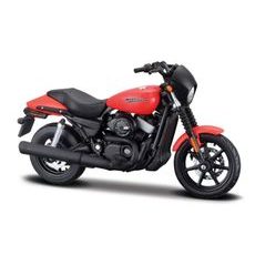 MAISTO HARLEY-DAVIDSON 2015 STREET 750 1:18 RED