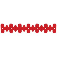 EXHAUST HEAD PIPE GUARD POLISPORT ARMADILLO 8483800004 DLOUHÉ ČERVENÁ