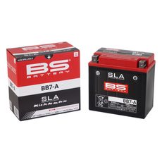 TOVÁRNĚ AKTIVOVANÁ MOTOCYKLOVÁ BATERIE BS-BATTERY BB7-A SLA