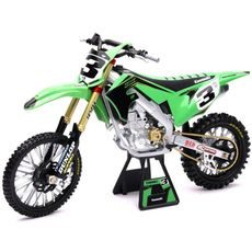 NEWRAY KAWASAKI KX450 1:12 GREEN ELI TOMAC NO.3