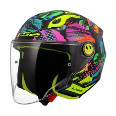 LS2 HELMETS LS2 OF622 FUNNY II JOY BLACK L