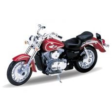 WELLY KAWASAKI VULCAN 1500 CLASSIC 02 RED 1:18