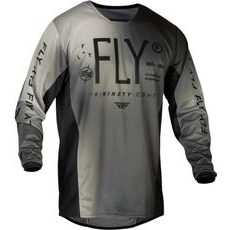 FLY RACING DĚTSKÝ DRES KINETIC PRODIGY USA 2024 GREY/BLACK