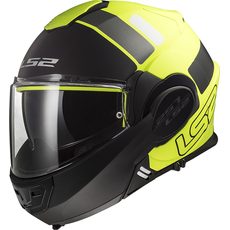 LS2 HELMETS LS2 FF399 VALIANT PROX MATT H-V YELLOW BLACK