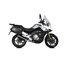 KONCOVKA VÝFUKU MIVV OVAL CF.002.LVC BLACK / CARBON CAP