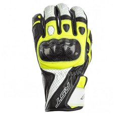 RST RUKAVICE STUNT III 2123 BLACK/FLUO YELLOW