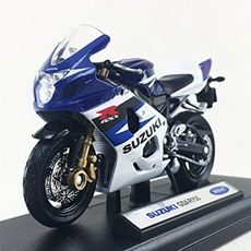 WELLY SUZUKI GSX-R 750 BLUE/WHITE 1:18