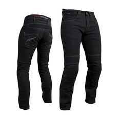 RST KEVLAROVÉ JEANSY 2327 X KEVLAR® TECH PRO CE ZKRÁCENÉ BLACK