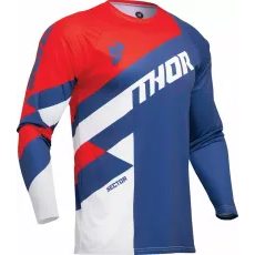 THOR DRES JERSEY SECTOR S24 BLUE/RED