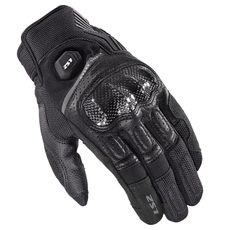 LS2 HELMETS LS2 ATOM MAN GLOVES BLACK