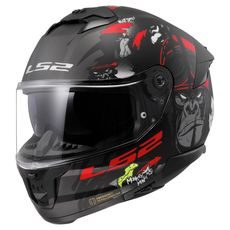 LS2 HELMETS LS2 FF808 STREAM II MATT BLACK-06 XXL