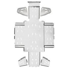SHARK ACCESSORIES SHARK SKIDPLATE LINHAI UTV 1100 DIESEL (2023-XX)