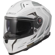 LS2 HELMETS LS2 FF811 VECTOR II ALIZER M.WHITE SILVER-06
