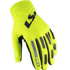 LS2 HELMETS LS2 BEND MAN GLOVES H-V YELLOW GREY