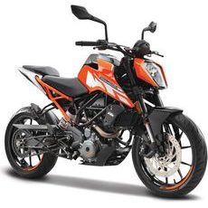 BBURAGO KTM 250 DUKE ORANGE/BLACK 1:18