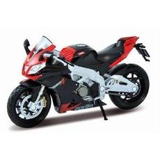 WELLY APRILIA RSV 4 FACTORY BLACK/RED 1:18