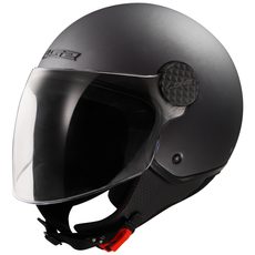 LS2 HELMETS LS2 OF558 SPHERE LUX II SOLID MATT TITANIUM-06