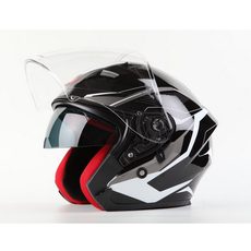 MAXX PŘILBA OF 878 BLACK/SILVER