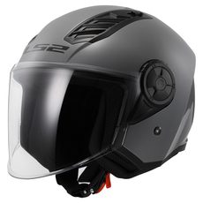 LS2 HELMETS LS2 OF616 AIRFLOW II SOLID NARDO GREY-06