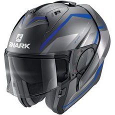 SHARK PŘILBA EVO-ES YARI MAT ANTHRACITE BLUE