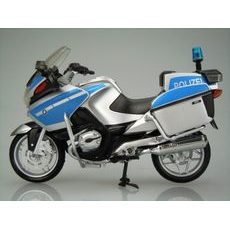 NEWRAY POLIZEI BMW R1200RT-P SILVER/BLUE 1:12