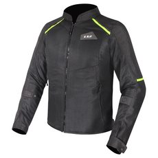 LS2 HELMETS LS2 BREEZE MAN JACKET BLACK YELLOW