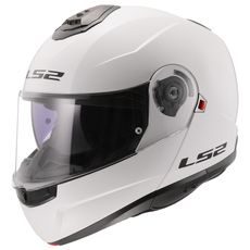 LS2 HELMETS LS2 FF908 STROBE II GLOSS WHITE-06