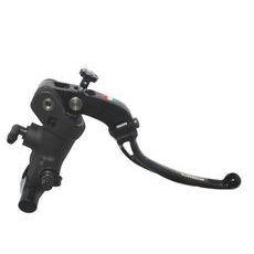 RADIAL BRAKE MASTER CYLINDER ACCOSSATO 19 X 18 WITH FOLDING LEVER,BLACK